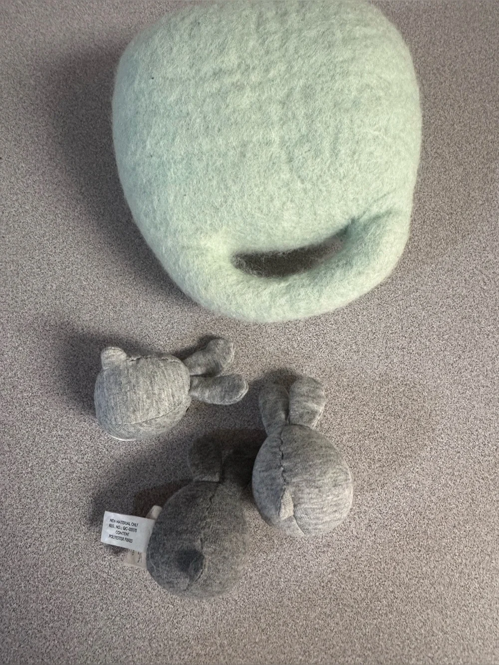 Bunnies in a Felt Burrow lovevery